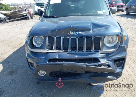 2020 Jeep Renegade Limited 4X4 из США, поврежденный, VIN ZACNJBD11LPL88854